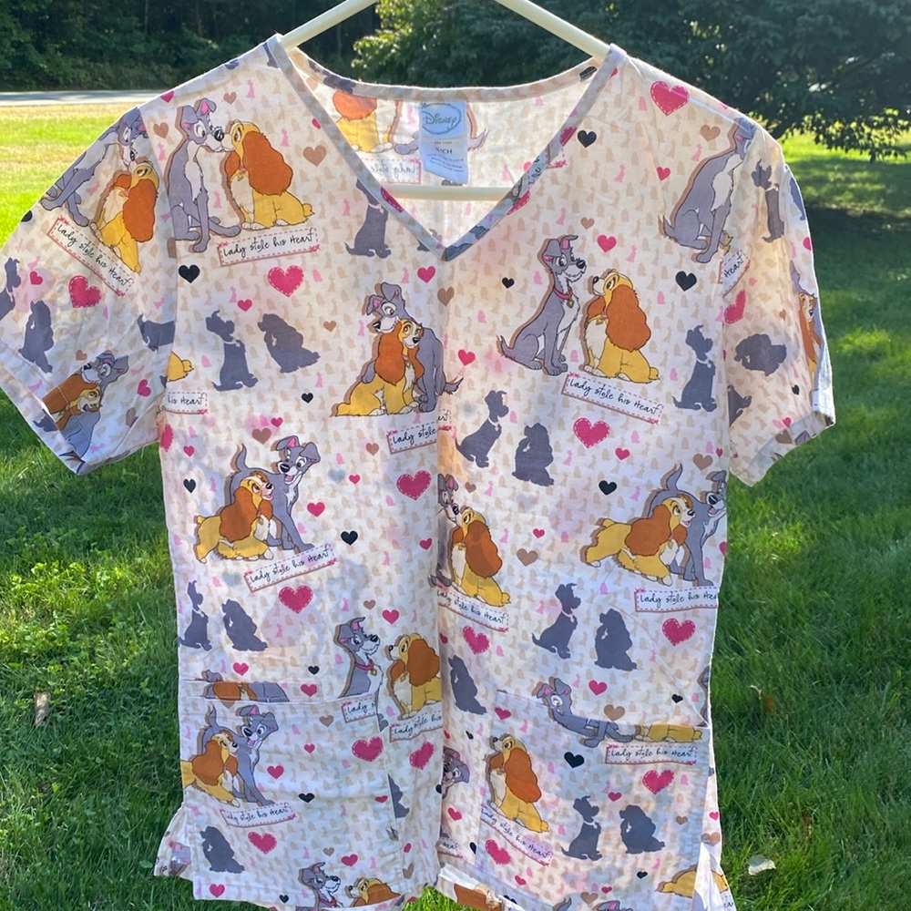 Small Disney Scrub Top